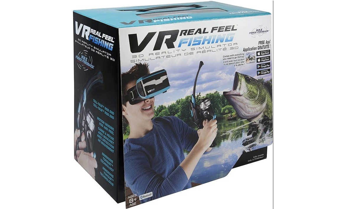 M/V VR Virtuaali kalastus peli setti Android iOS - Regionline