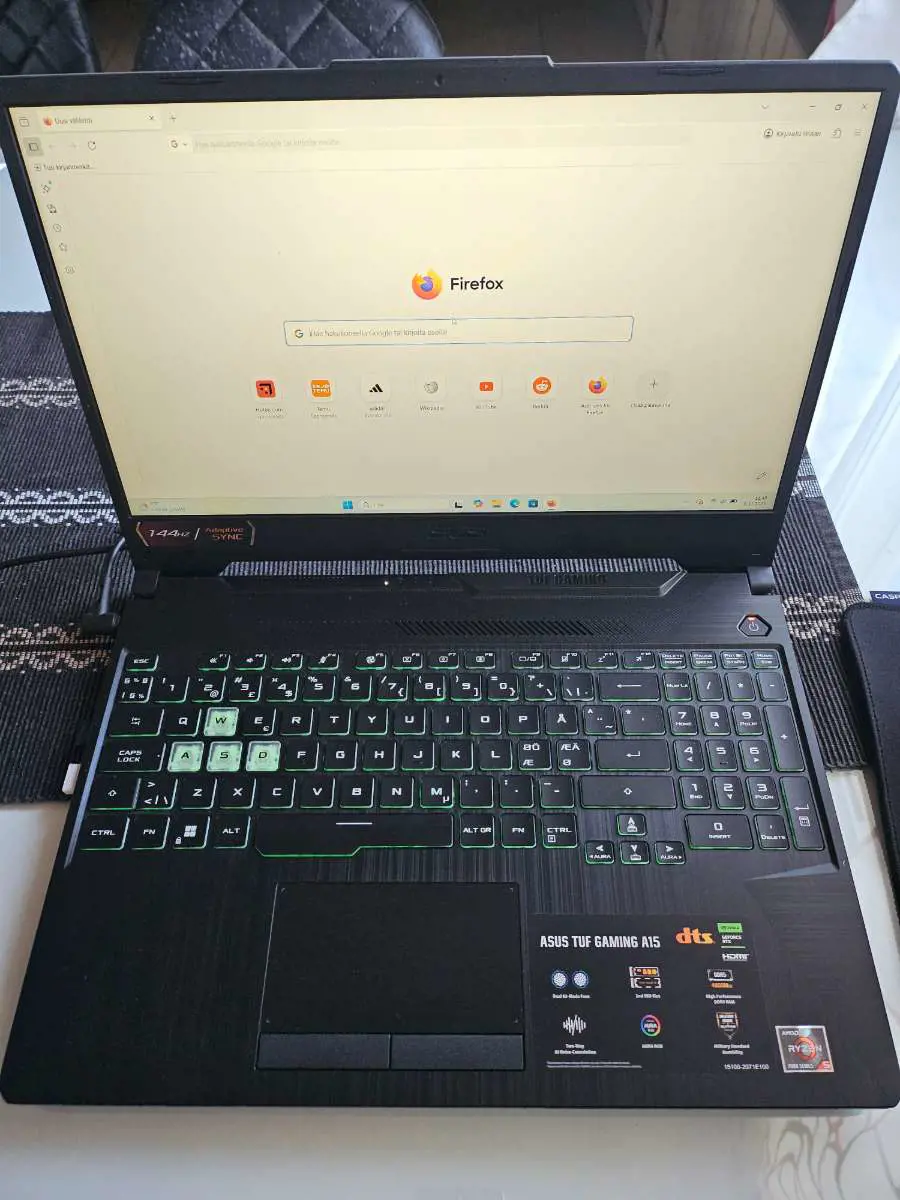 Kuvassa: Asus TUF Gaming A15