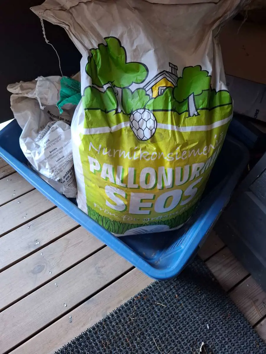 Kuvassa: Nurmikon siemen