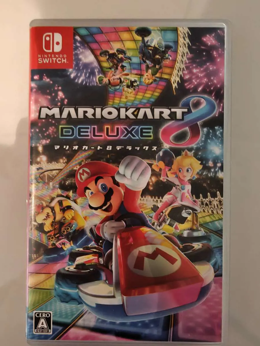 Kuvassa: Nintendo Switch pelejä