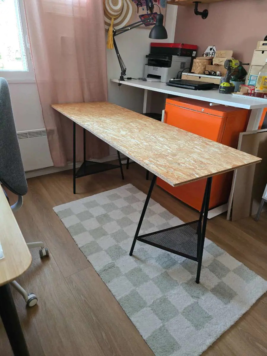 Kuvassa: Työpöytä
