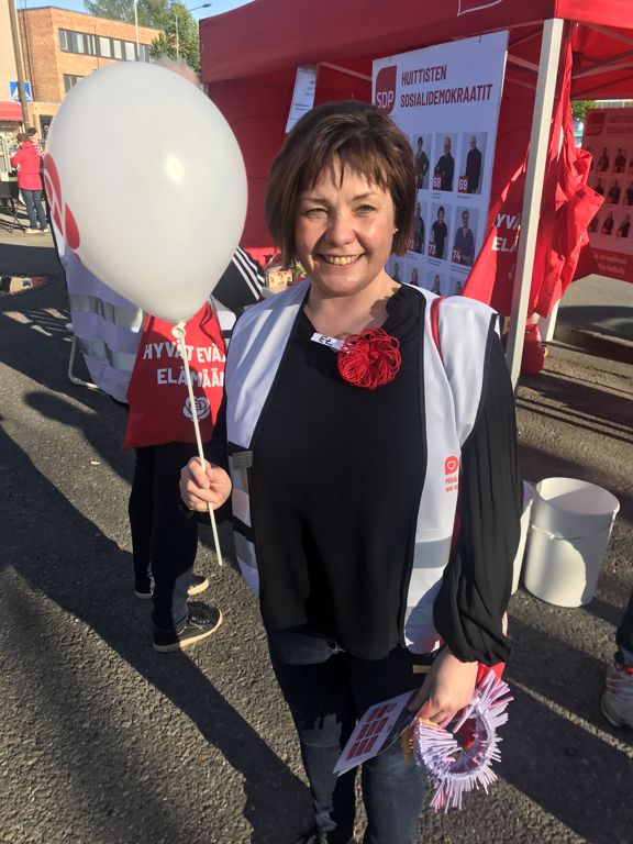SDP oli ainoa puolue, jonka valituista ehdokkaista enemmistö oli naisia.
