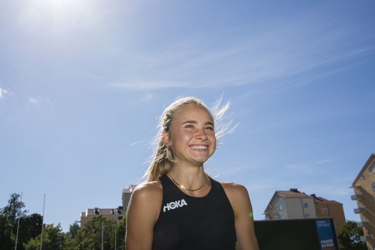 Lotta-Maria Maineen juoksukesä on ollut onnistunut. Kuva: Mikko Perttunen