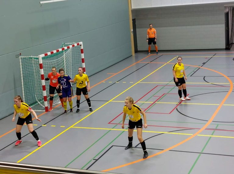 Kuva marraskuun lopun ottelusta PEPO:a vastaan. Kuva: LLuja jalkapallo / Futsal