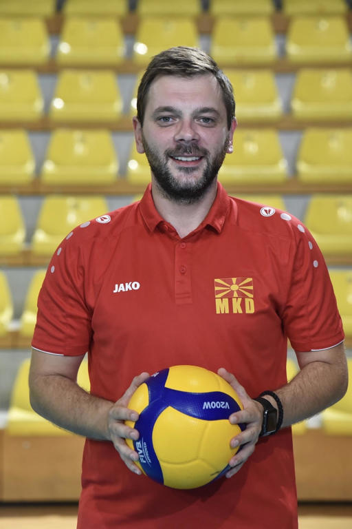 LP-Vampulan uusi päävalmentaja Stefan Paunovic (kuvassa) on joukkueen manageri Timo Talvitien mukaan osaava ja voitonnälkäinen valmentaja. Kuva: Lp-Vampula Huittinen
