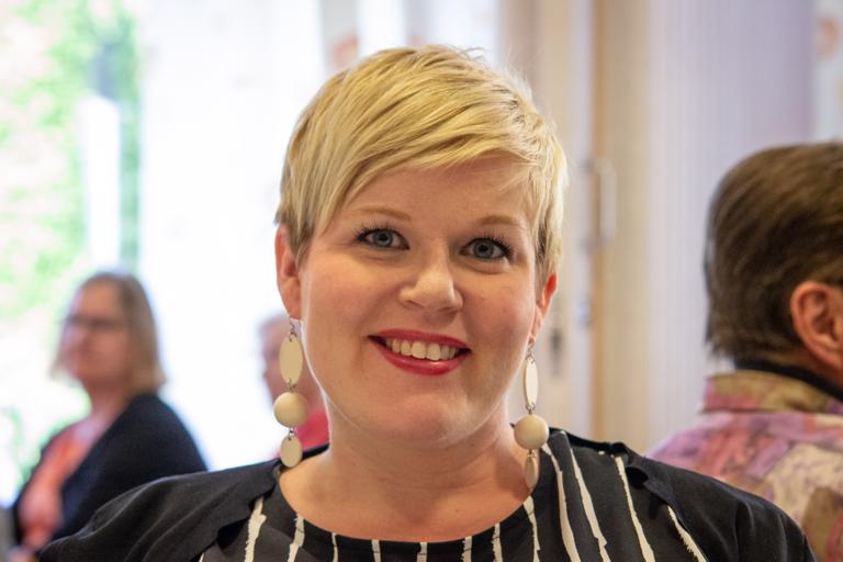Annika Saarikko lähtee tavoittelemaan Keskustan puheenjohtajuutta. Arkistokuva: Pipsa Vatanen