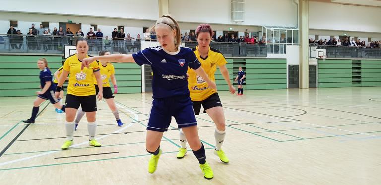 FC Halikko varmisti sarjavoittonsa Lujan kustannuksella. Kuva: Teija Palonen